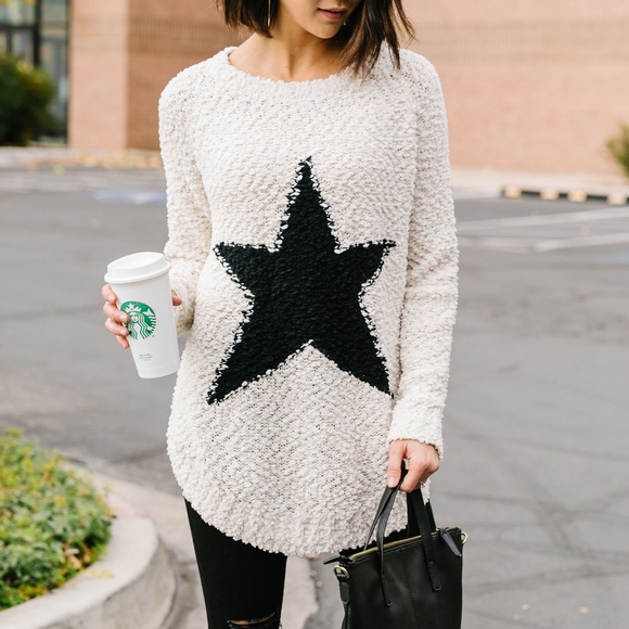 Dash of Pink Sweaters - Star Power Sweater